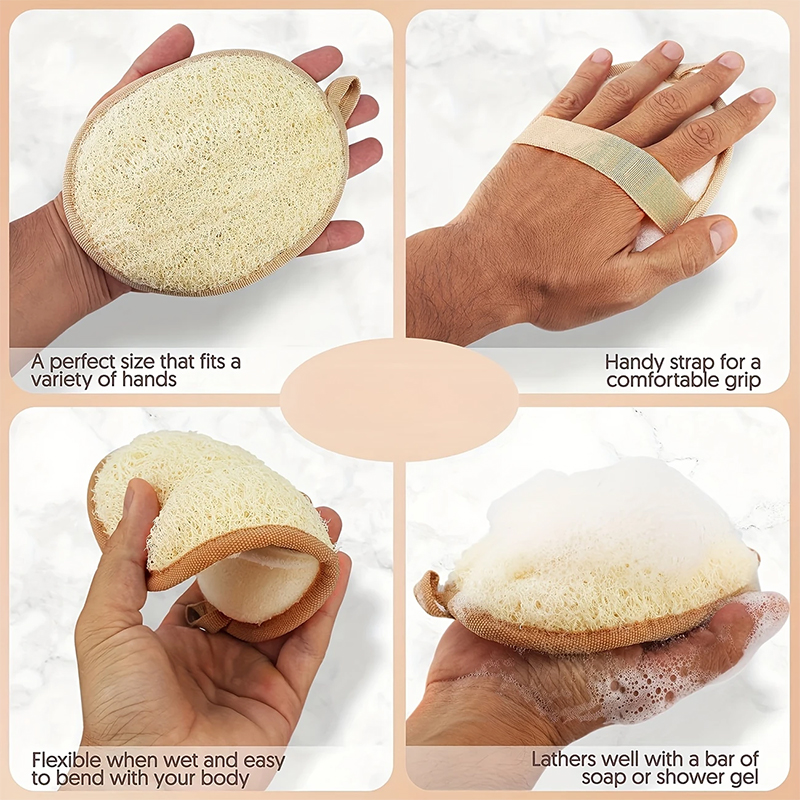 ใยบวบธรรมชาติสำหรับขัดผิวกาย ฟ - Body Loofah Natural บทวิจารณ์และราคา