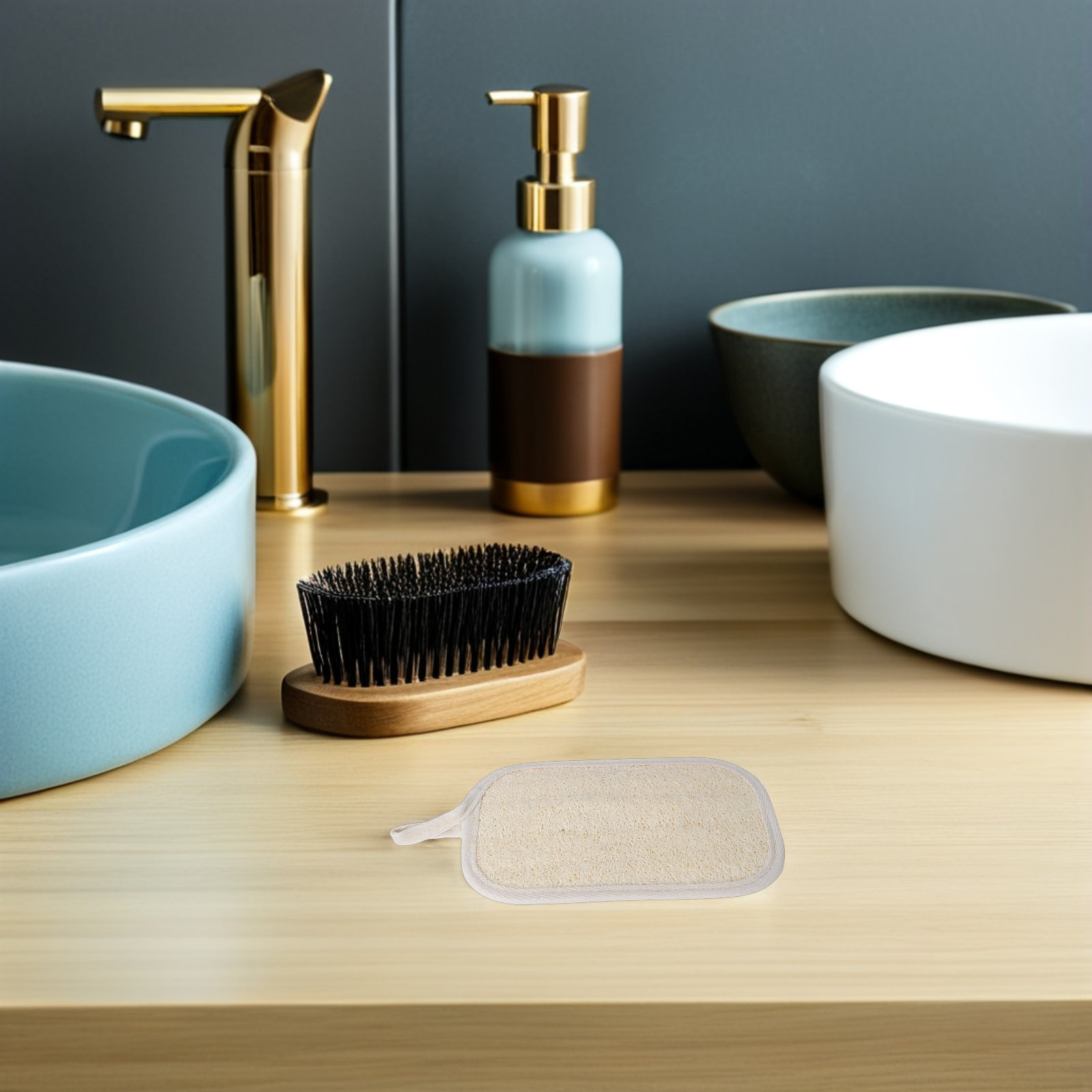 ผ้าขัดตัวใยบวบญี่ปุ่น 4 ชิ้น ใ - Body Loofah Natural บทวิจารณ์และราคา