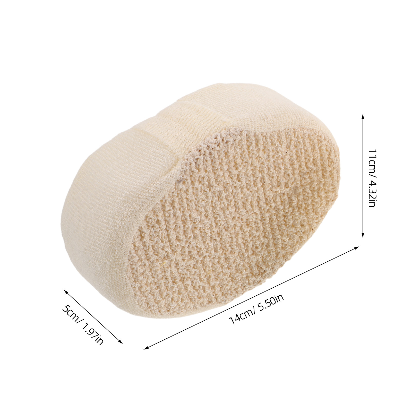 ฟองน้ำขัดตัวใยป่านธรรมชาติ 2 ช - Body Loofah Natural บทวิจารณ์และราคา